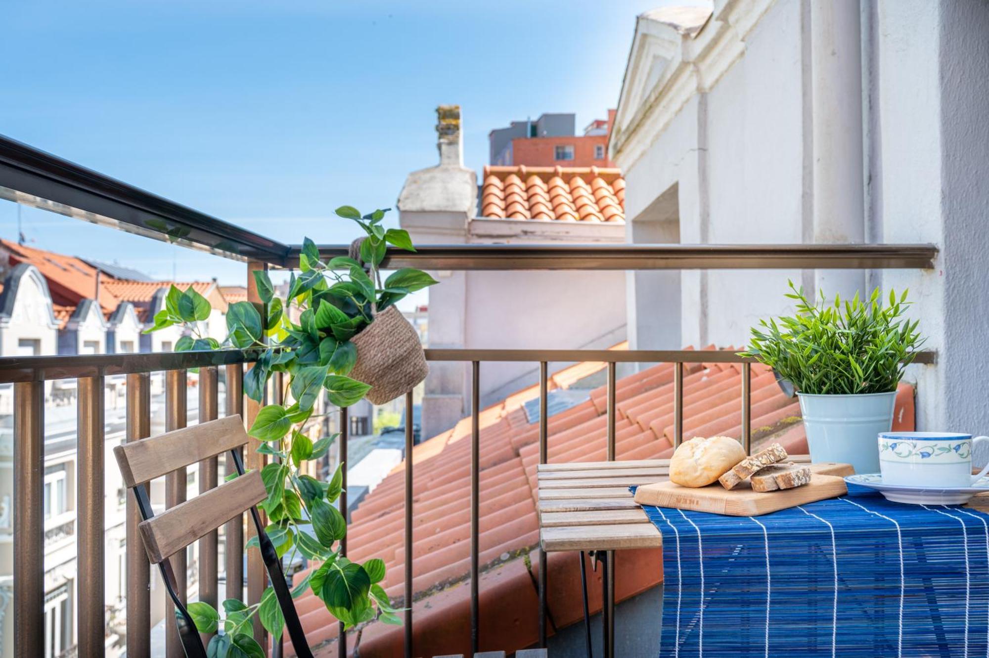 Jm8-Clasico Y Espacioso Apartamento En Pleno Centro De Santander Ngoại thất bức ảnh